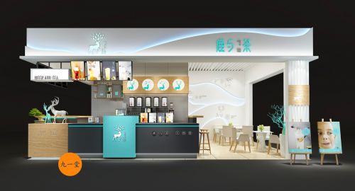 鹿與茶快餐飲品店設(shè)計(jì)四大觀點(diǎn)
